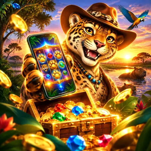 Interface do aplicativo J33 em smartphone mostrando jogos de crash